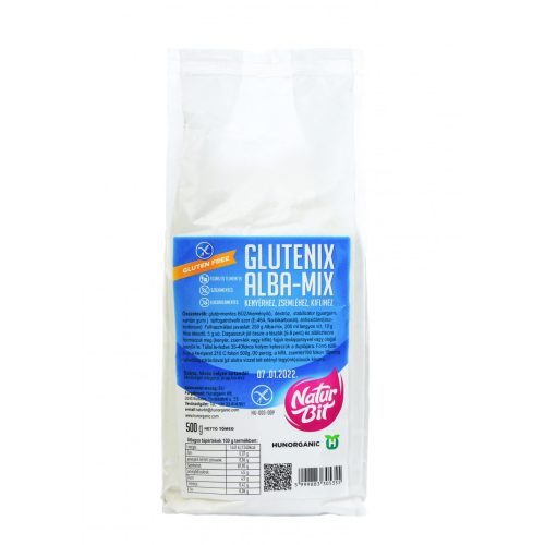 Glutenix Alba-mix 500 g gluténmentes kenyérpor