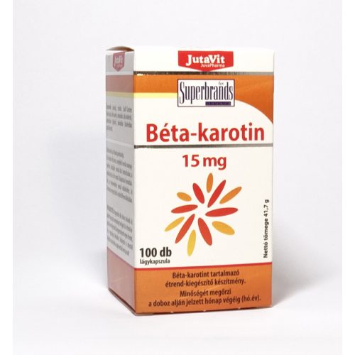 JutaVit--Beta-karotin--15--mg--100x