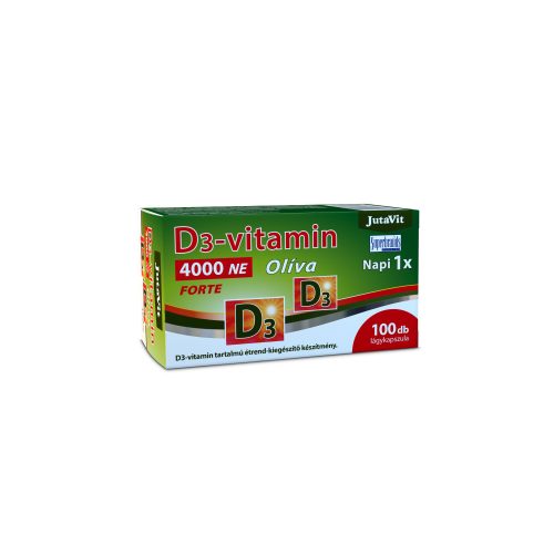 JutaVit D3-vitamin 4000NE Olíva 100 db