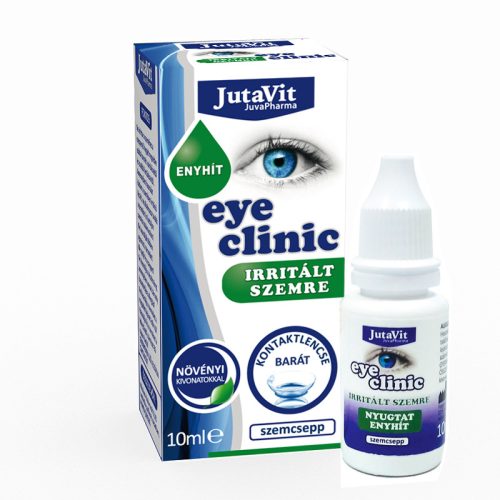 JutaVit EyeClinic Hyaluron irritált szemre 10ml