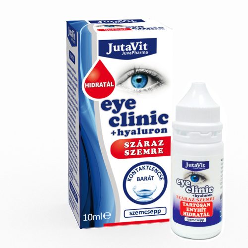 JutaVit EyeClinic HYALURON száraz szemre 10ml