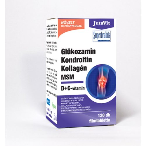 JutaVit Glükozamin+ Kondroitin+ Kollagén+ MSM 120db. É.K. 