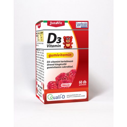 JutaVit Gumivitamin D3-vitamin 60x