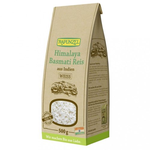 Rapunzel Basmati rizs Himalaya, fehér BIO 500g
