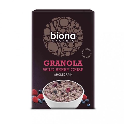 Biona Bio Vörös bogyók Crispy müzli 375g