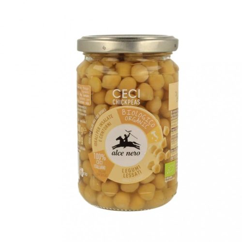  Alce Nero BIO Előfőzött csicseriborsó 220g