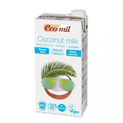 Ecomil bio kókuszital hozzáadott édesitőszer nélkül 1 liter