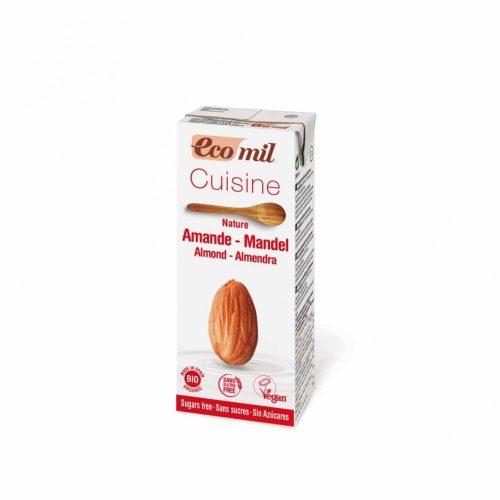 Ecomil bio mandula főzőalap cukormentes 200 ml
