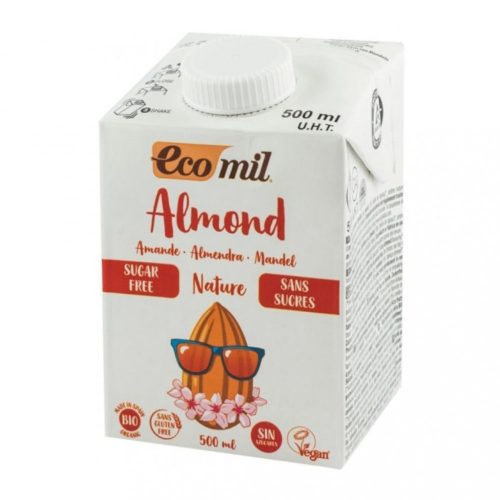 Ecomil bio mandulatej cukormentes 500 ml 