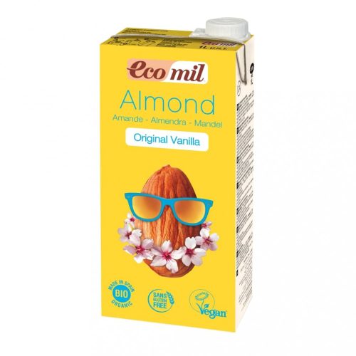 EcoMil Bio Mandulaital vaníliás 1 liter