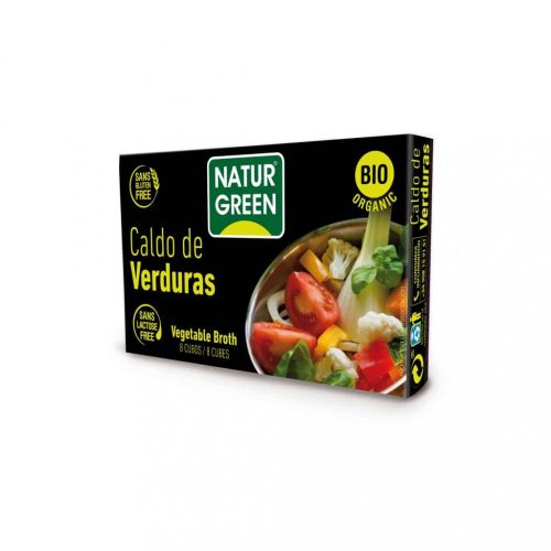 NaturGreen Bio Zöldségleveskocka 84 g